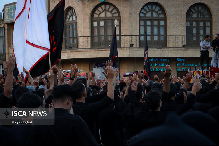 تجمع عاشوراییان در حسینیه امیرچقماق یزد