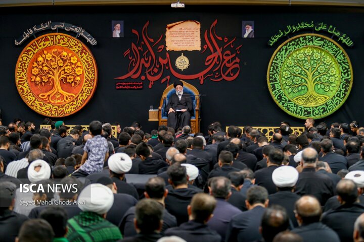 برگزاری مراسم عزاداری دهه اول محرم هیئت انصارالولایه یزد