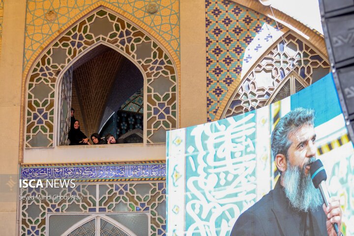 حضور پرشور هیئت آزادشهر در مراسم تاسوعای حسینی مسجد روضه محمدیه (حظیره) یزد