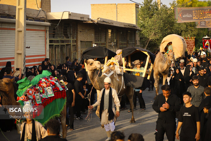 حرکت کاروان ظهرالولایه در شهرستان میبد؛ تجدید میثاق با عاشورا