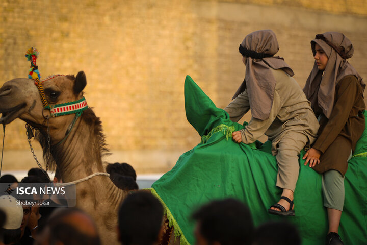 حرکت کاروان ظهرالولایه در شهرستان میبد؛ تجدید میثاق با عاشورا