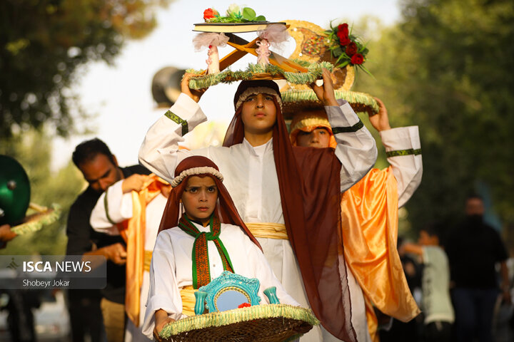 حرکت کاروان ظهرالولایه در شهرستان میبد؛ تجدید میثاق با عاشورا