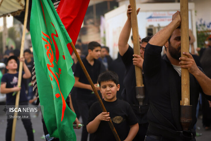حرکت کاروان ظهرالولایه در شهرستان میبد؛ تجدید میثاق با عاشورا