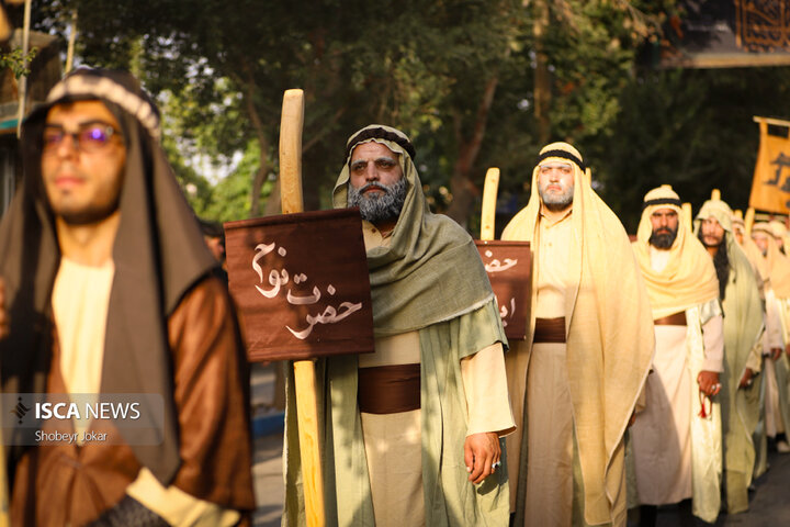 حرکت کاروان ظهرالولایه در شهرستان میبد؛ تجدید میثاق با عاشورا