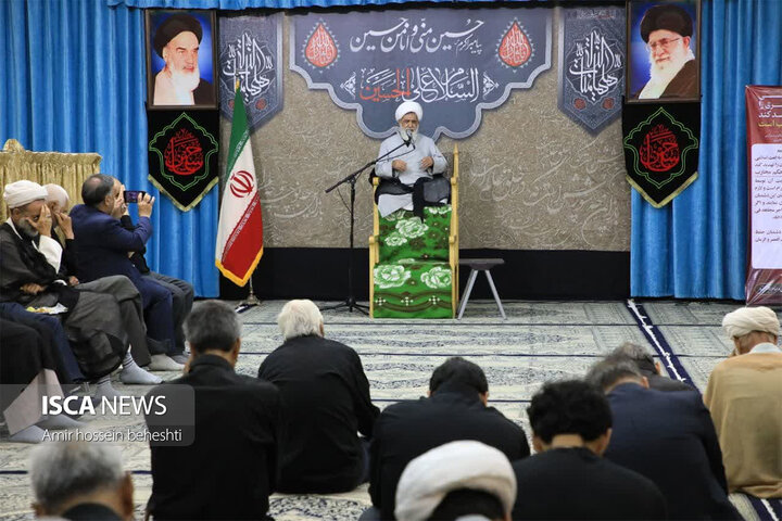 برگزاری مراسم عزاداری سالروز شهادت امام سجاد(ع) در دفتر نماینده ولی فقیه در استان یزد