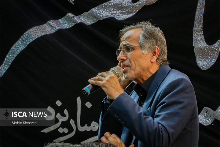 تجمع باشکوه هیئت‌های عزاداری به مناسبت سومین روز شهادت امام حسین(ع) در مسجد ملا اسماعیل یزد