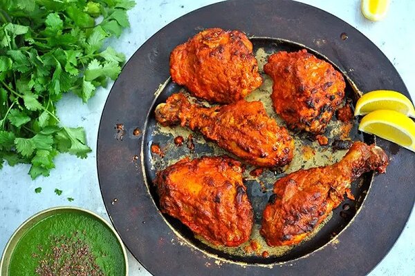 آموزش آشپزی / طرز تهیه مرغ تنوری با سیر و کره