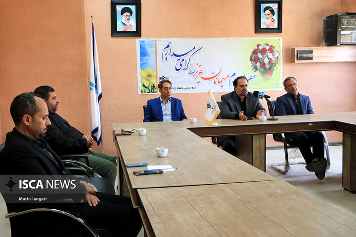 مراسم افتتاحیه دفتر خبرگزاری ایسکانیوز اسفراین
