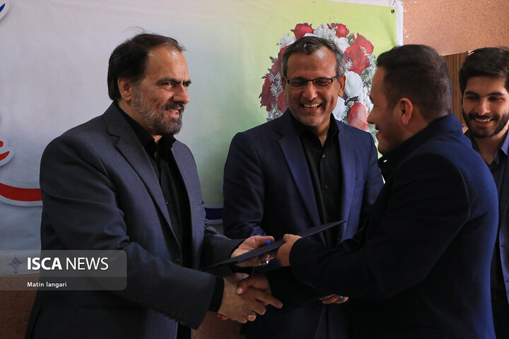 مراسم افتتاحیه دفتر خبرگزاری ایسکانیوز اسفراین