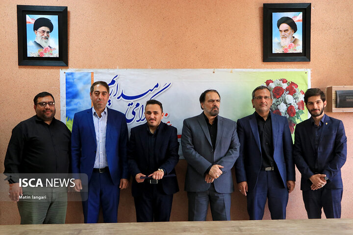 مراسم افتتاحیه دفتر خبرگزاری ایسکانیوز اسفراین