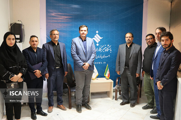 مراسم افتتاحیه دفتر خبرگزاری ایسکانیوز اسفراین