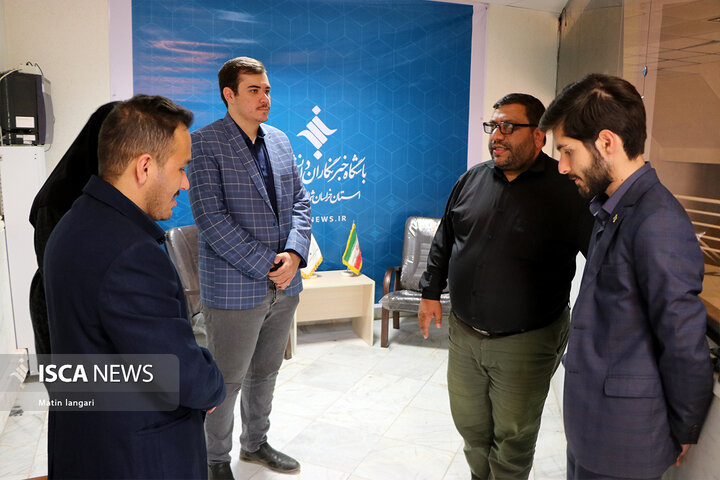 مراسم افتتاحیه دفتر خبرگزاری ایسکانیوز اسفراین