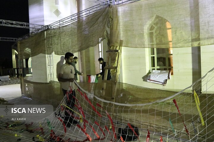 مراسم دهه دوم دانشگاه ازاد بجنورد