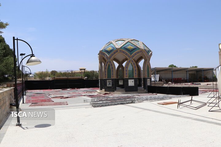 مراسم دهه دوم دانشگاه ازاد بجنورد