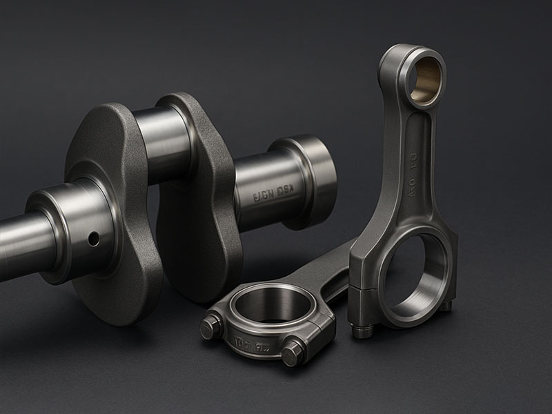 چرا فولادهای VCN انتخابی مناسب برای میل لنگ و شاتون هستند؟