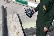 کشف لاشه و قطعات پهپاد در شهرک صنعتی پرند + عکس