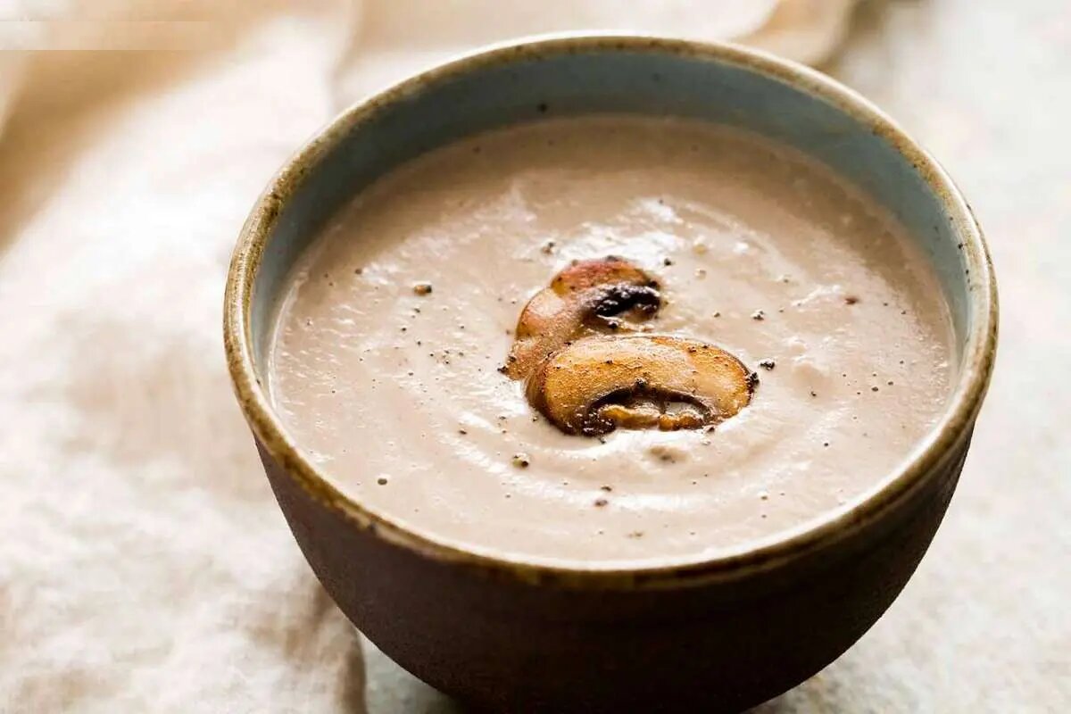 آموزش آشپزی / طرز تهیه سوپ کرمی فرانسوی