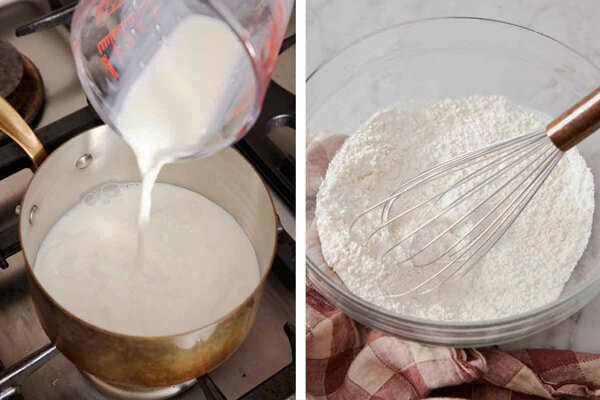 آموزش شیرینی پزی / طرز تهیه کیک شیر داغ