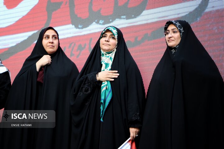 اقتدار زینبی سحر امامی در بجنورد