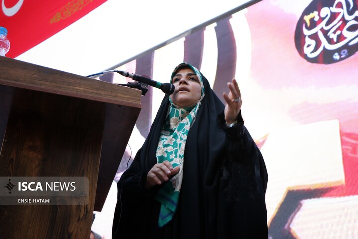 اقتدار زینبی سحر امامی در بجنورد
