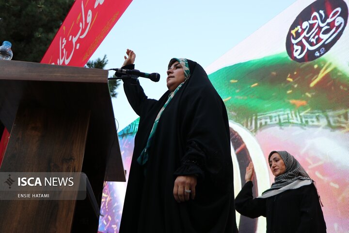 اقتدار زینبی سحر امامی در بجنورد