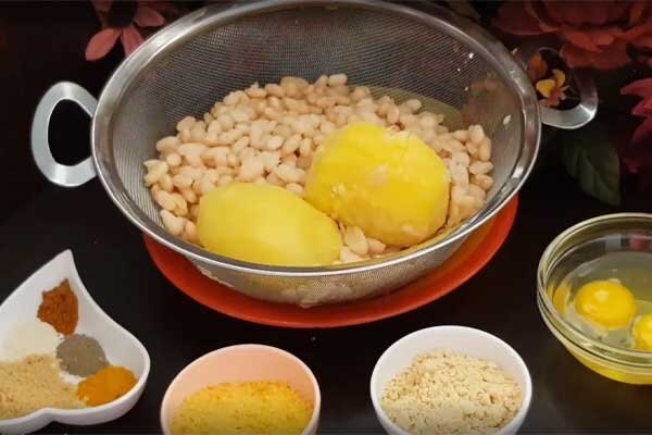 آموزش آشپزی / طرز تهیه کوکوی لوبیا سفید با نکات حرفه‌ای