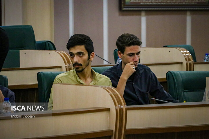 نشست پرچم‌داران جریان دانشجویی استان یزد با حضور حجت‌الاسلام قنبریان