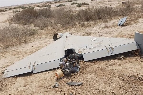 کشف پهپاد متجاوز انتحاری جنگ تحمیلی ۱۲ روزه در بوشهر