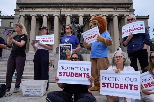 لغو مدرک و اخراج مجازات دانشجویان حامی فلسطین در دانشگاه کلمبیا