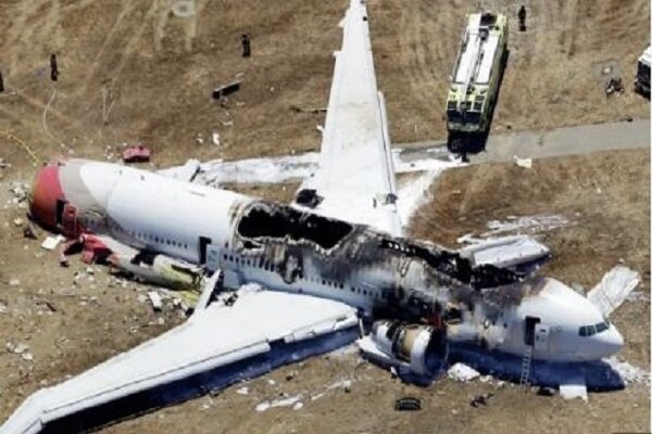 لحظه سقوط هواپیمای روسی آنتونف۲۴ + فیلم