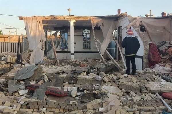 انفجار ناشی از نشت گاز در خانه مسکونی دزفول  / ۲ نفر مصدوم شدند