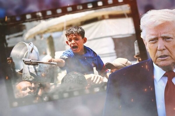 ترامپ: کودکان غزه از گرسنگی می‌میرند