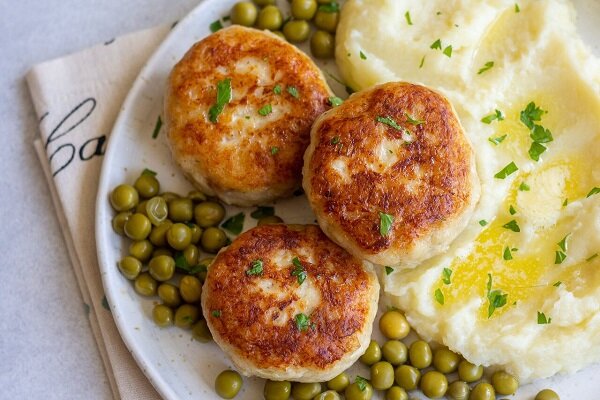 آموزش آشپزی/ طرز تهیه کتلت روسی با مرغ