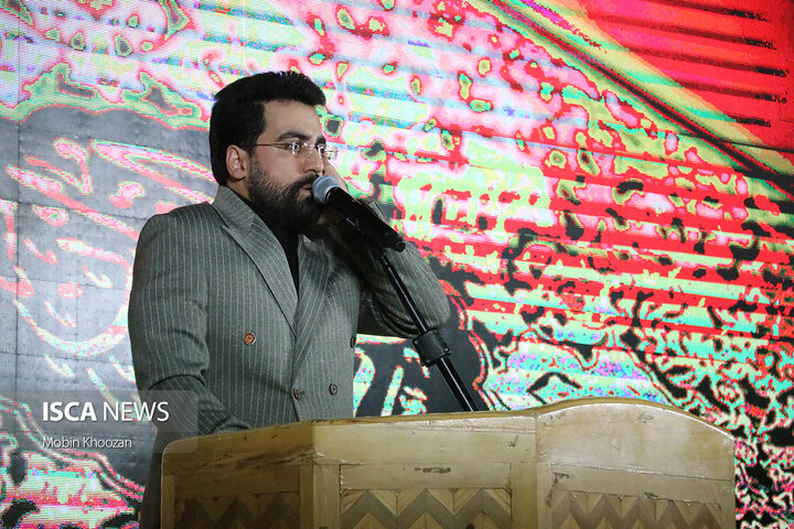 مراسم چهلم شهدای اقتدار یزد با حضور پرشور اقشار مختلف در حسینیه امیر چخماق