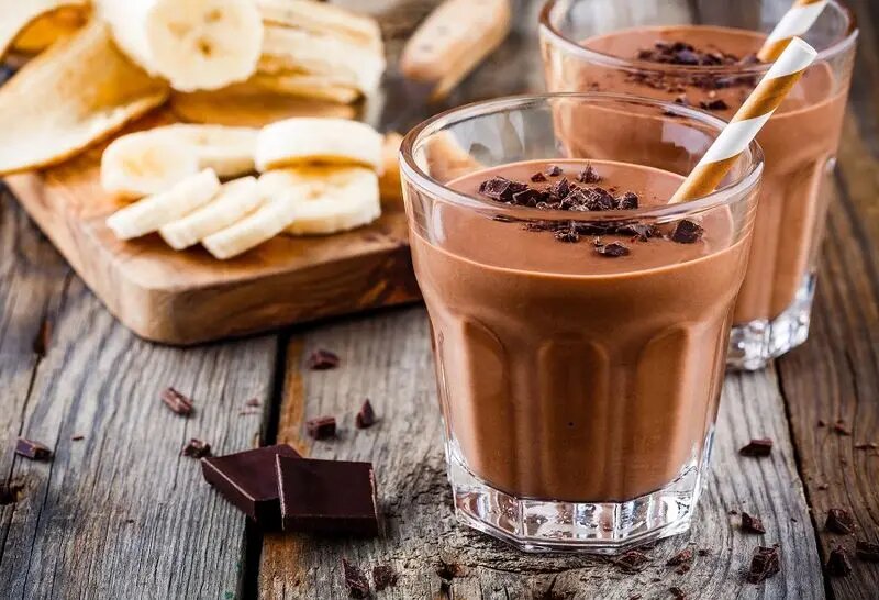 آموزش شیرینی پزی / طرز تهیه اسموتی شکلاتی بدون شکر!