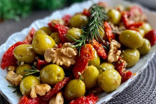 آموزش آشپزی / طرز تهیه سالاد زیتون