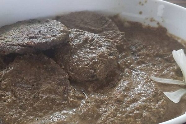 آموزش آشپزی / طرز تهیه آغوز کوکو؛ کوکوی ساده گیلانی با گردو و رب انار