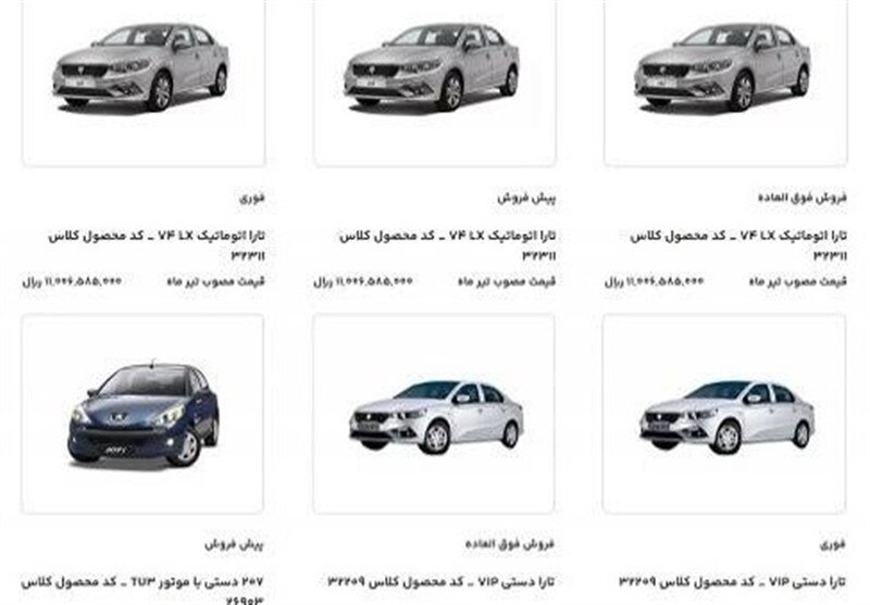 قرعه کشی محصولات ایران خودرو آغاز شد + آمار