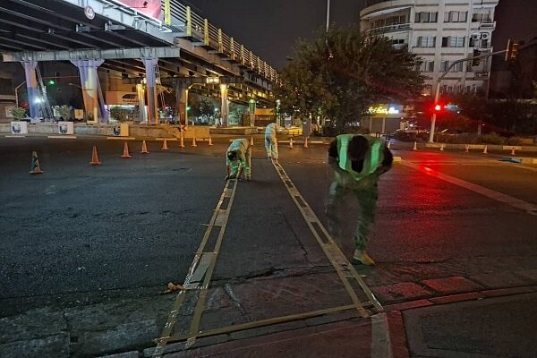 اجرای مسیر دوچرخه‌ سواری اشتراکی در تهران
