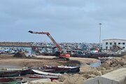 آغاز عملیات لایروبی در بندر رمین