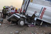 تصادف هولناک در محور باغچه ـ مشهد /  دادستان گناباد و اعضای خانواده‌اش جان باختند