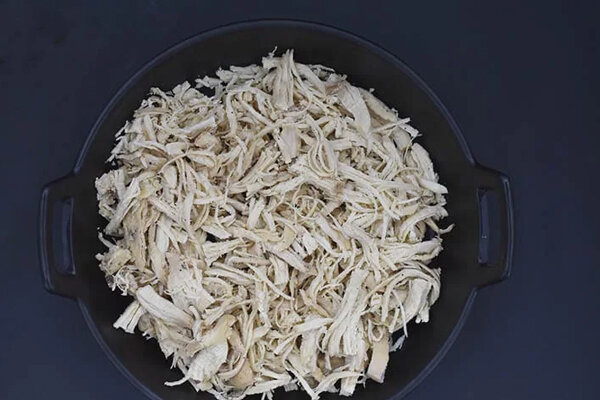 آموزش آشپزی / طرز تهیه شیرین پلو با مرغ ریش ریش و رژیمی