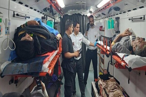 انحراف اتوبوس زائران در مسیر بصره به شلمچه / شمار جان‌باختگان به ۵ نفر رسید + اسامی