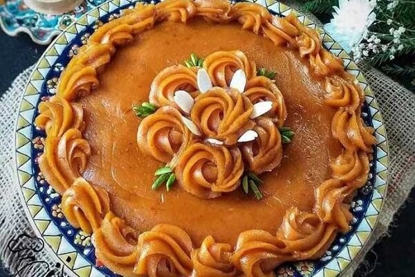 آموزش شیرینی پزی / طرز تهیه حلوا شیرعسلی بسیار لطیف و مجلسی