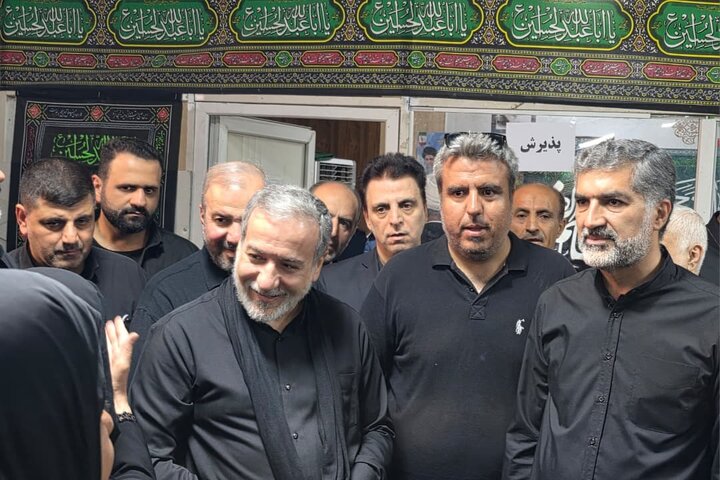 بازدید عراقچی از روند خدمات رسانی به زائران اربعین + تصاویر