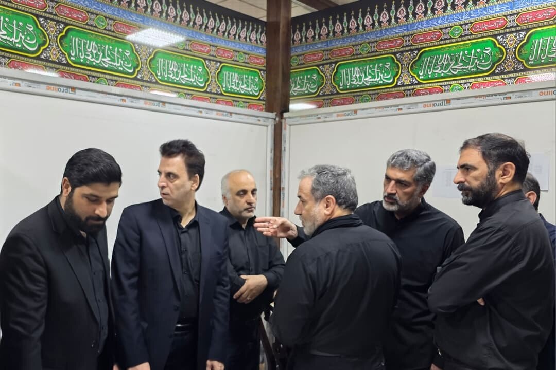 بازدید عراقچی از روند خدمات رسانی به زائران اربعین + تصاویر
