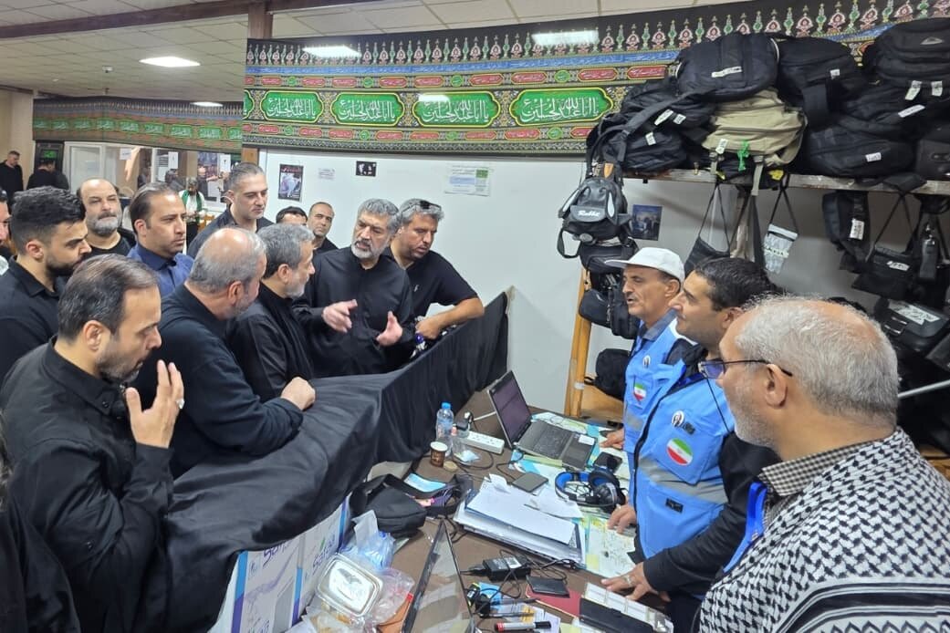 بازدید عراقچی از روند خدمات رسانی به زائران اربعین + تصاویر