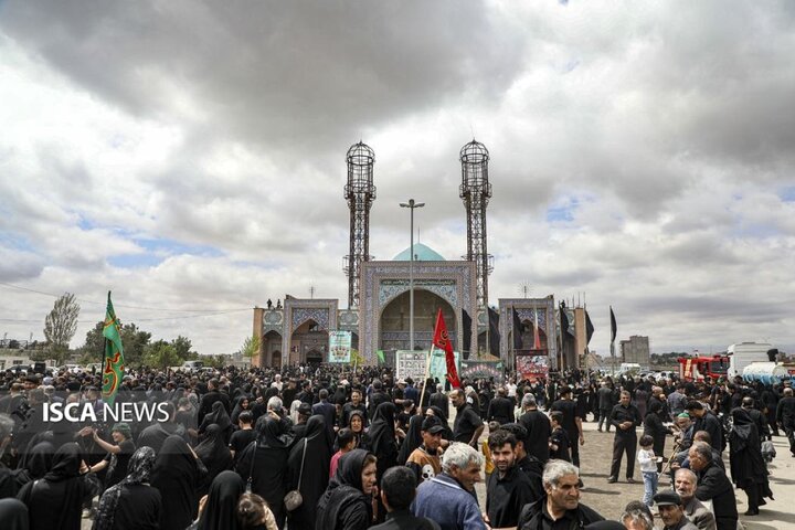 پیاده‌روی جاماندگان اربعینی حسینی در اردبیل