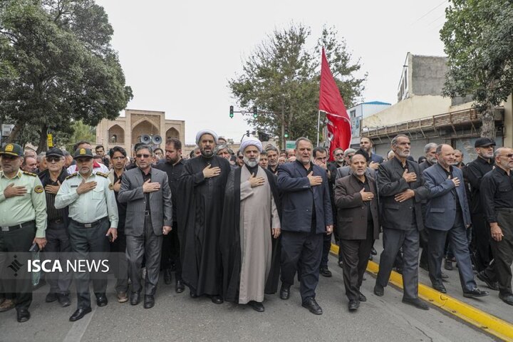 پیاده‌روی جاماندگان اربعینی حسینی در اردبیل