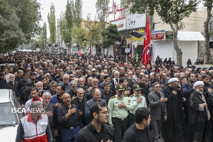 پیاده‌روی جاماندگان اربعینی حسینی در اردبیل